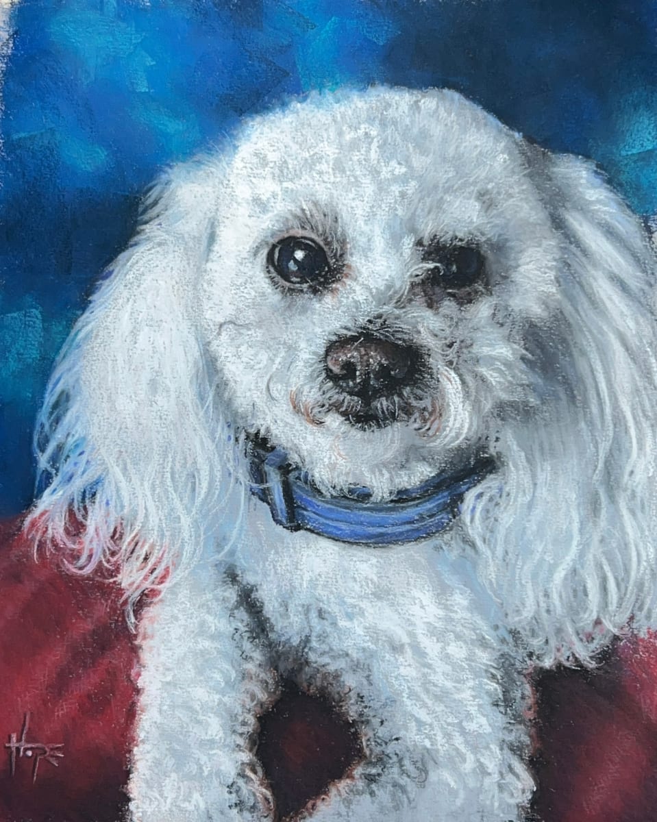 Buddy's portrait by Hope Martin 