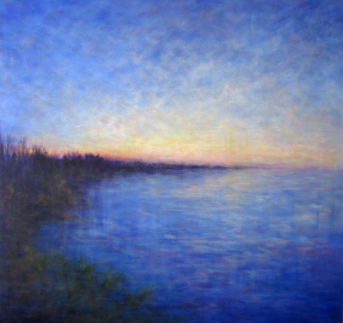 Evening Lake Reflection by Victoria Veedell, Image 1.