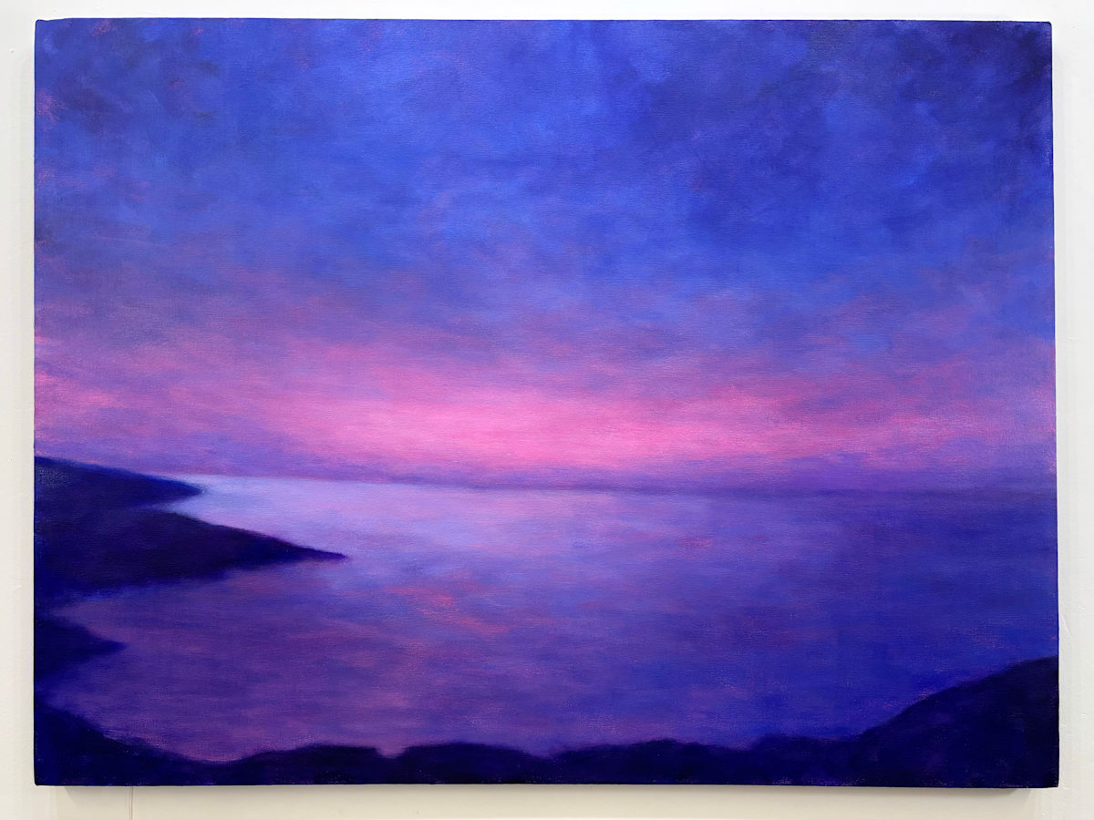 Looking Out Over the Ocean by Victoria Veedell 