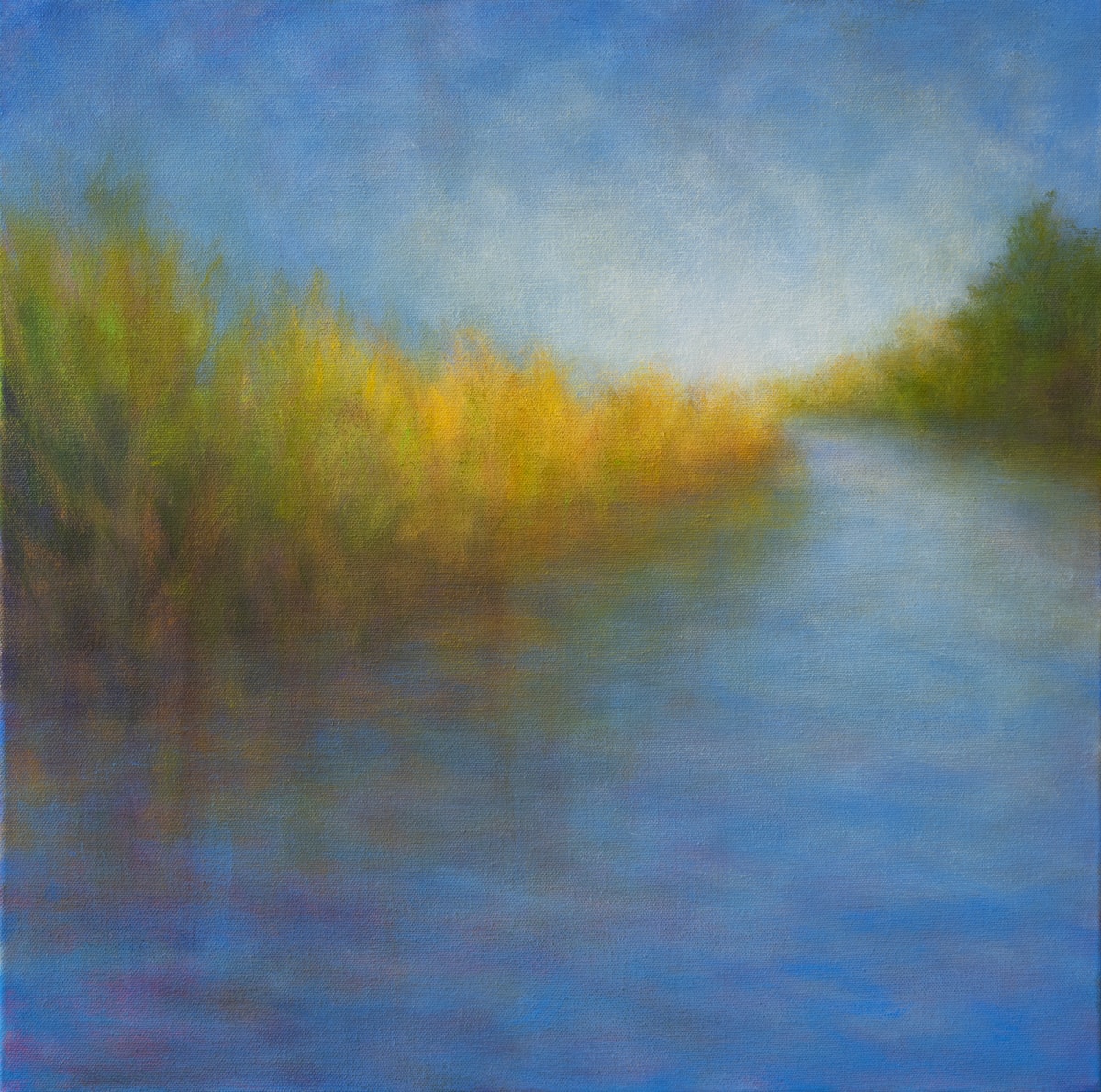 Alone On The River by Victoria Veedell 