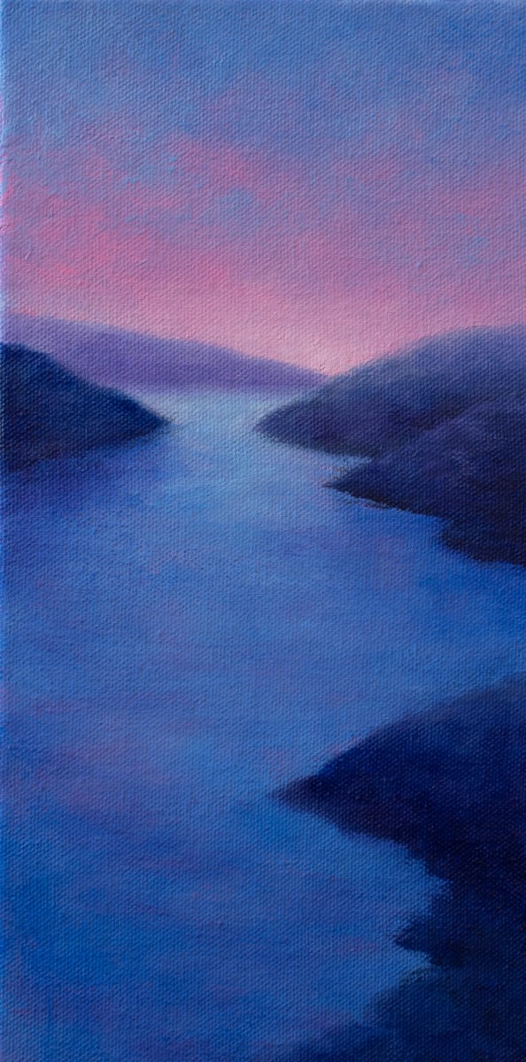 Blue Mood Headlands by Victoria Veedell 