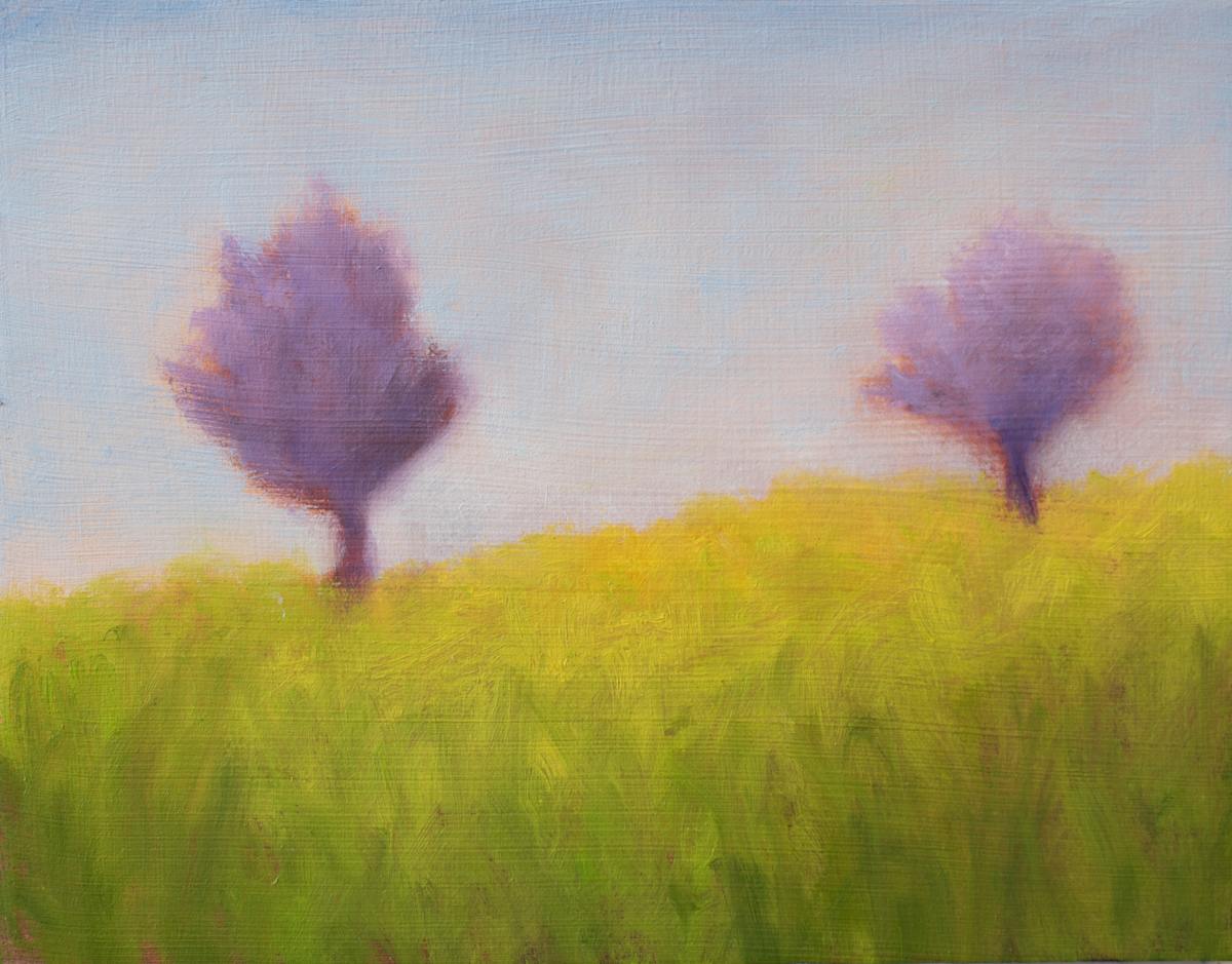 Delight - Plum Blossoms by Victoria Veedell 