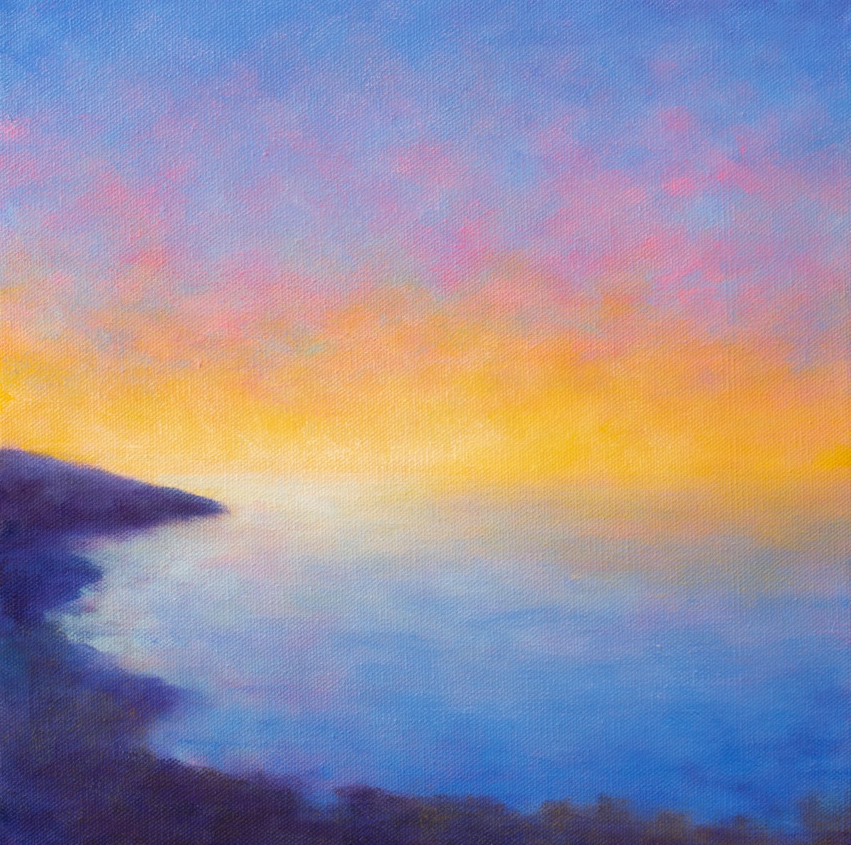 Solitude At Sunset by Victoria Veedell 