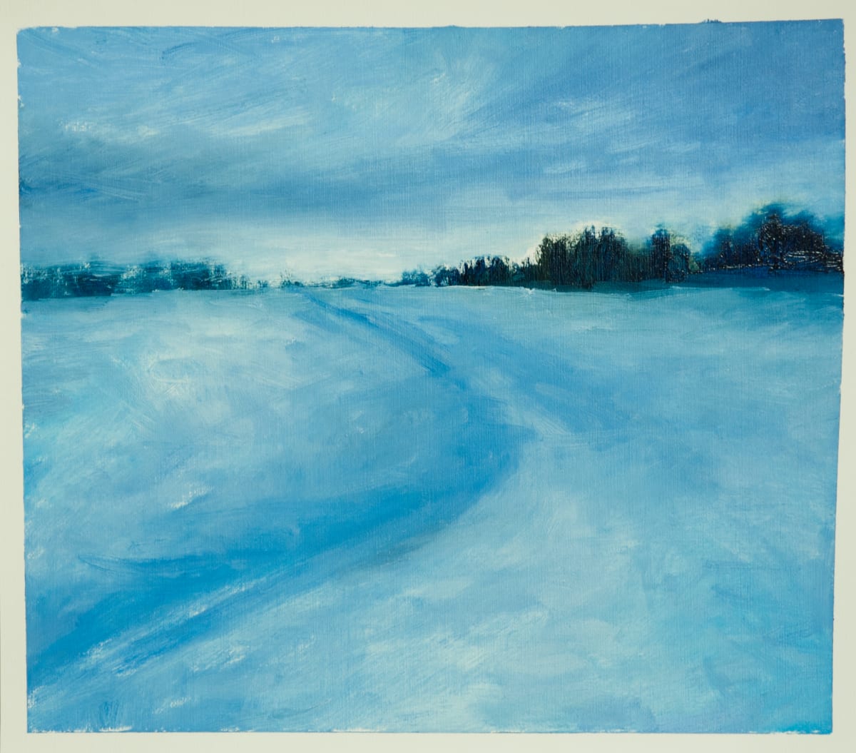 Walking on the River by Victoria Veedell 