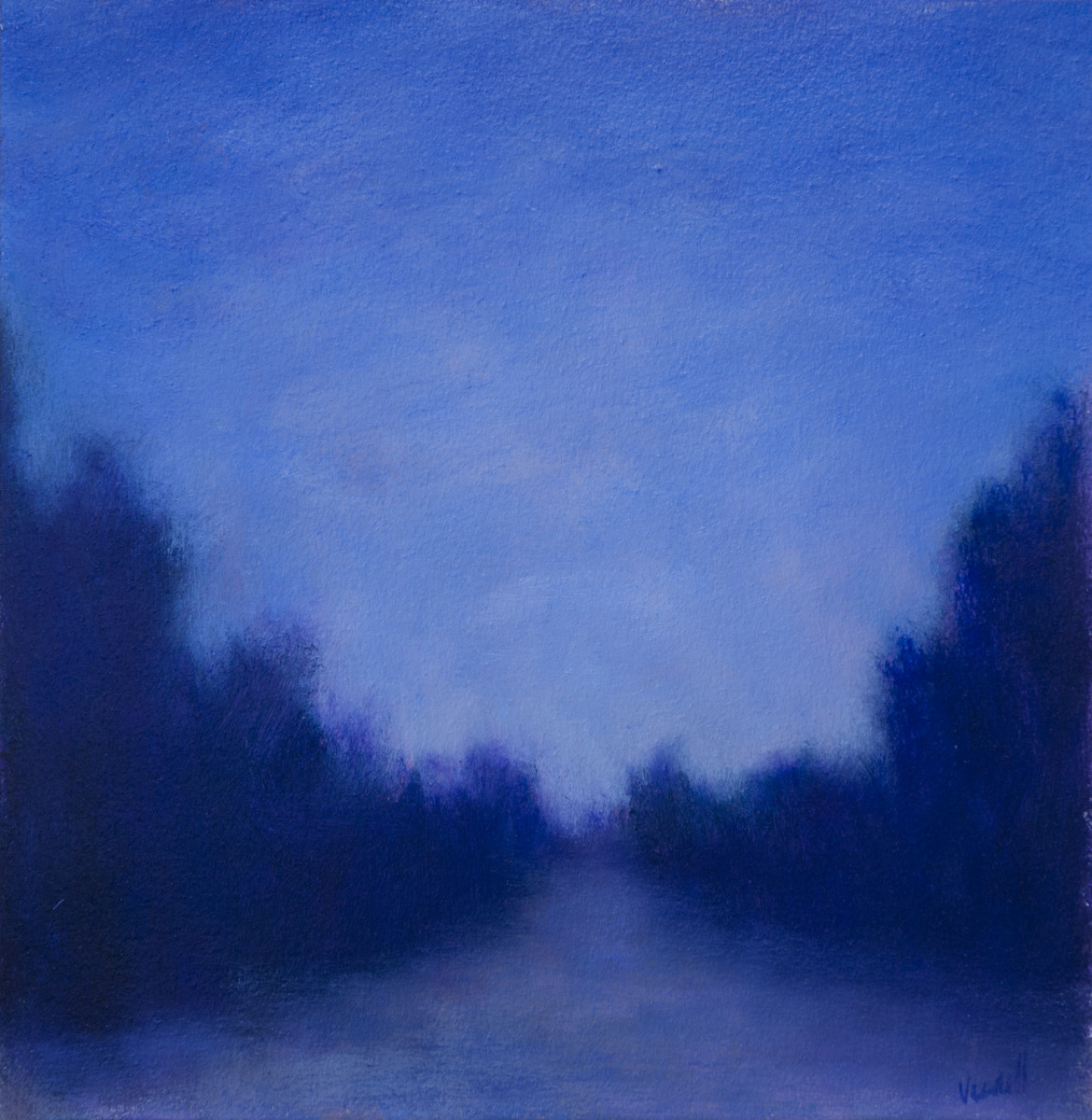 Evening Road by Victoria Veedell 