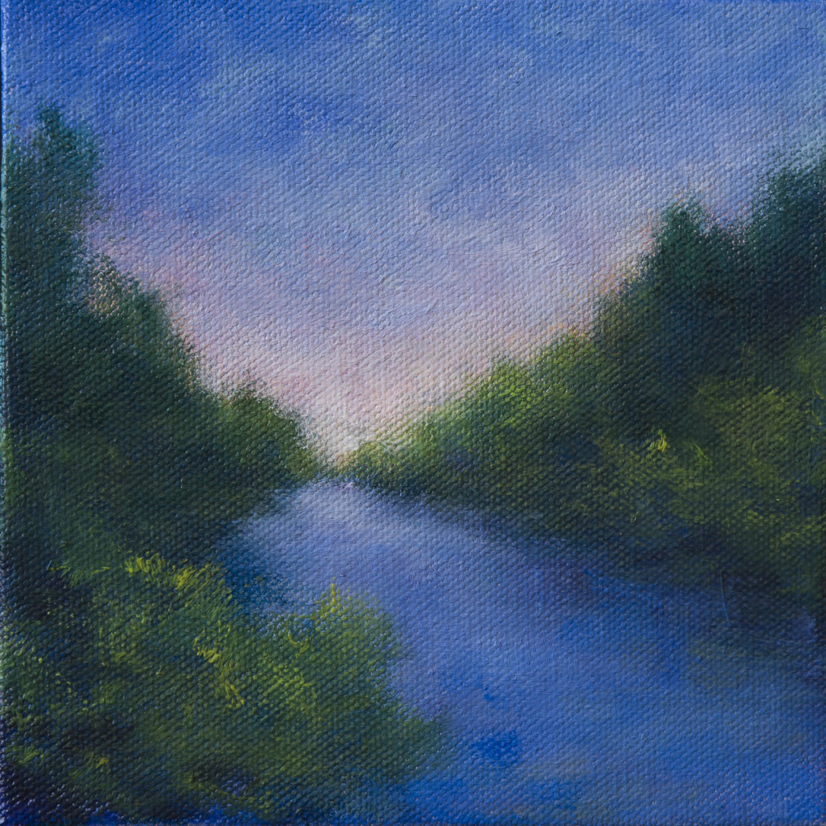 Russian River Dusk by Victoria Veedell 