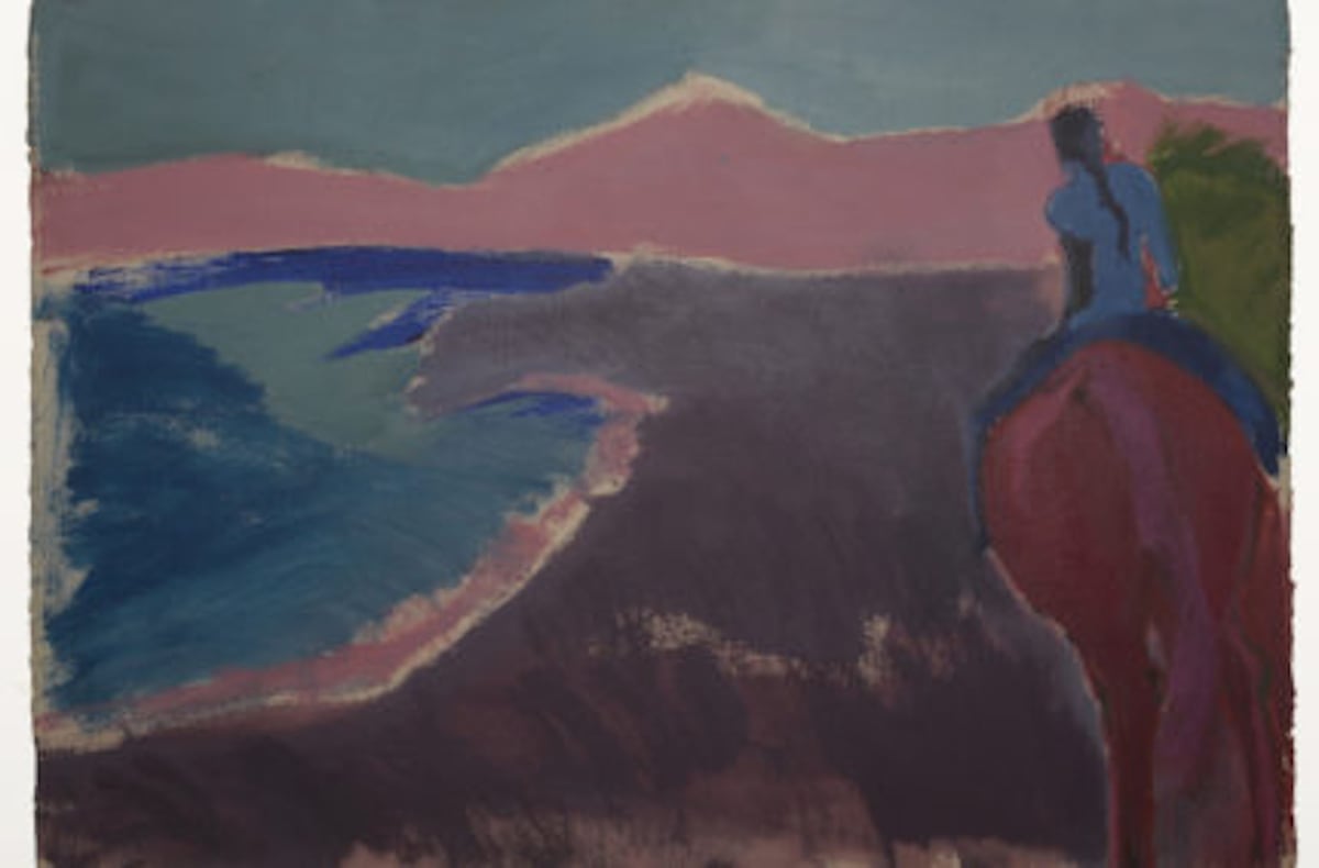 Walking Dune with Horse Figure 