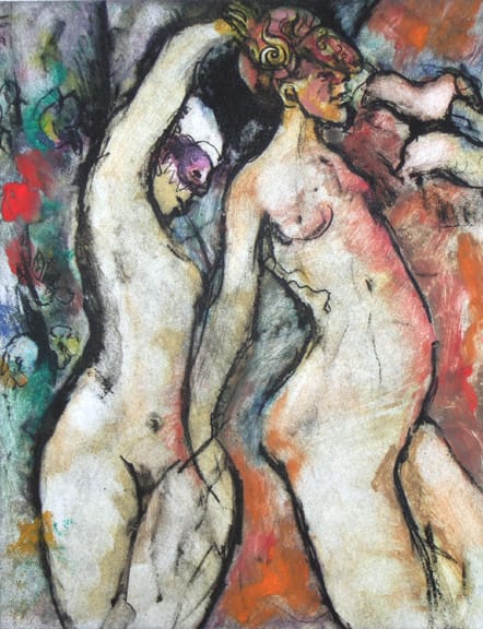 Women at the Palio at Noon 