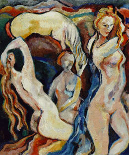 Three Bathers 