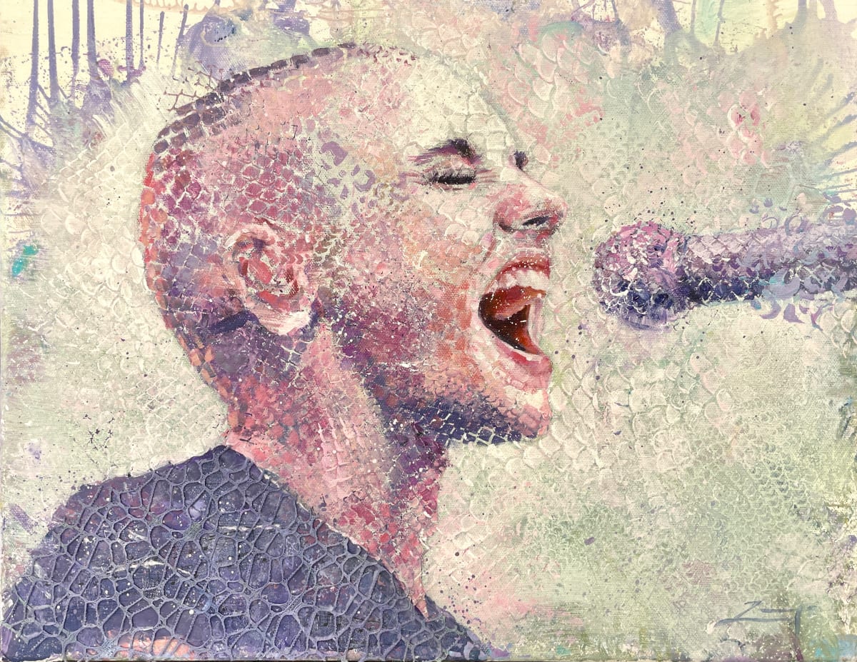 Sinéad O'Connor by Zanya Dahl 