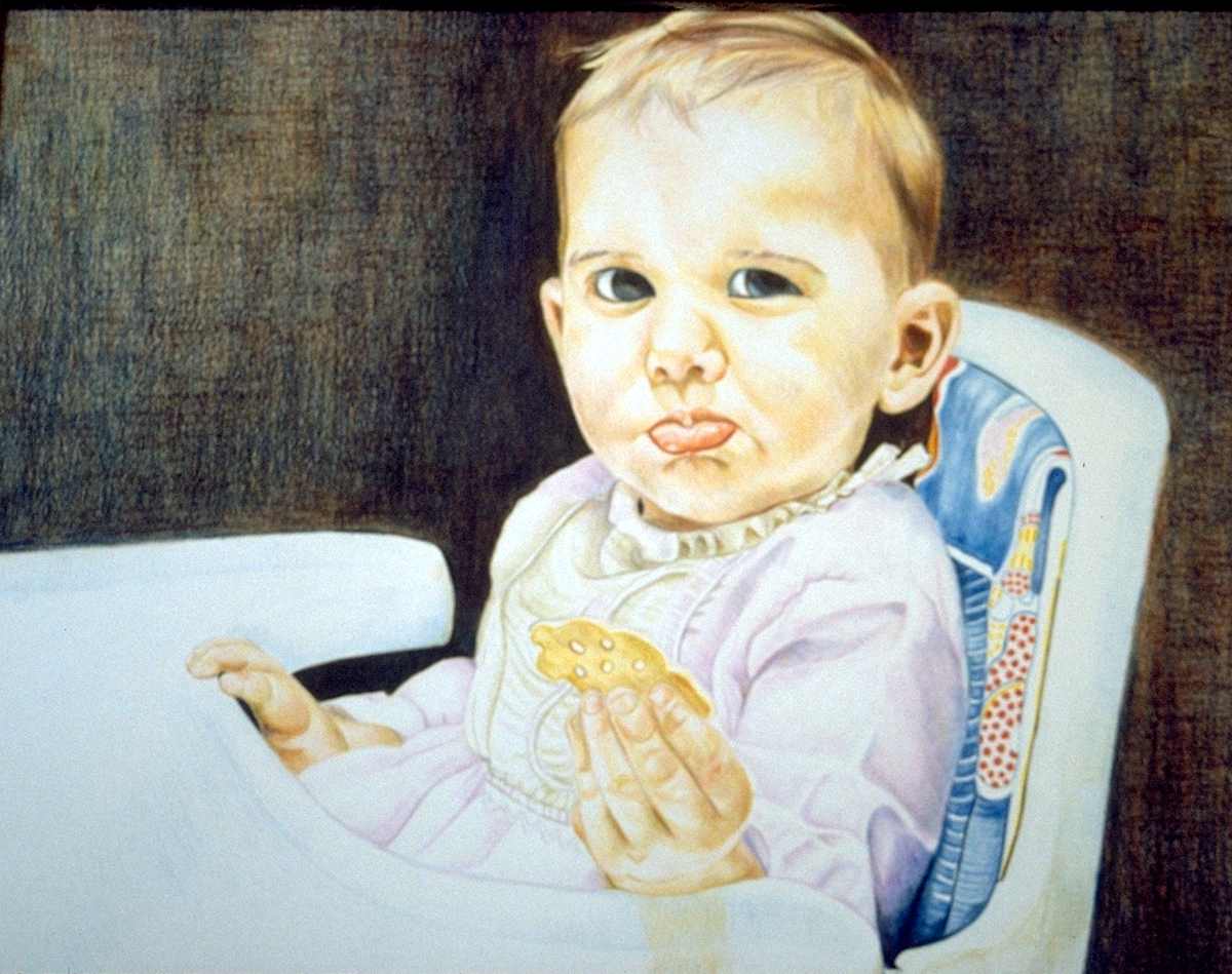Carol with Cracker by Leisa Shannon Corbett, Image 1.