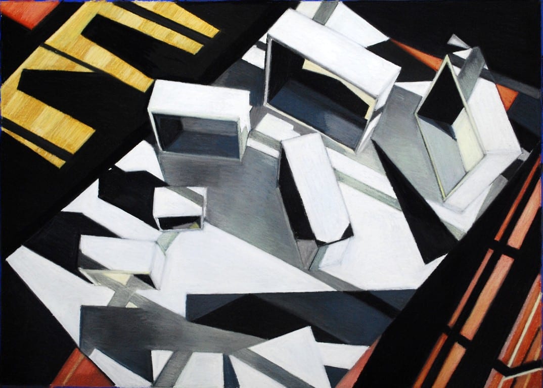 Closets4  Image: Closets 4. Pastel on  Paper