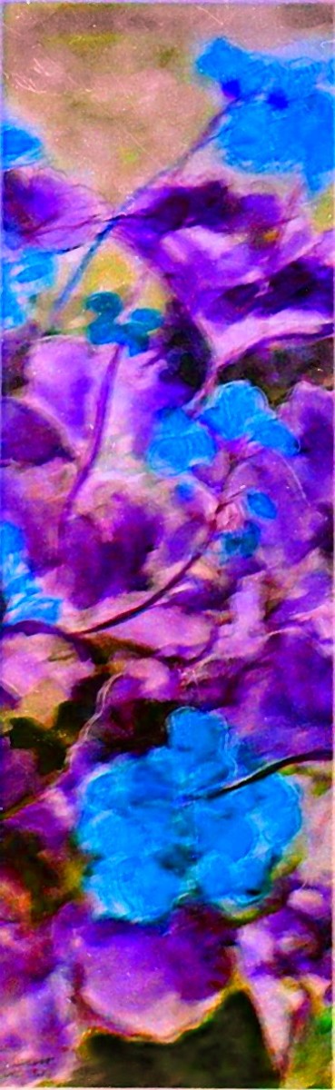 Geraniums 1 by Leisa Shannon Corbett 