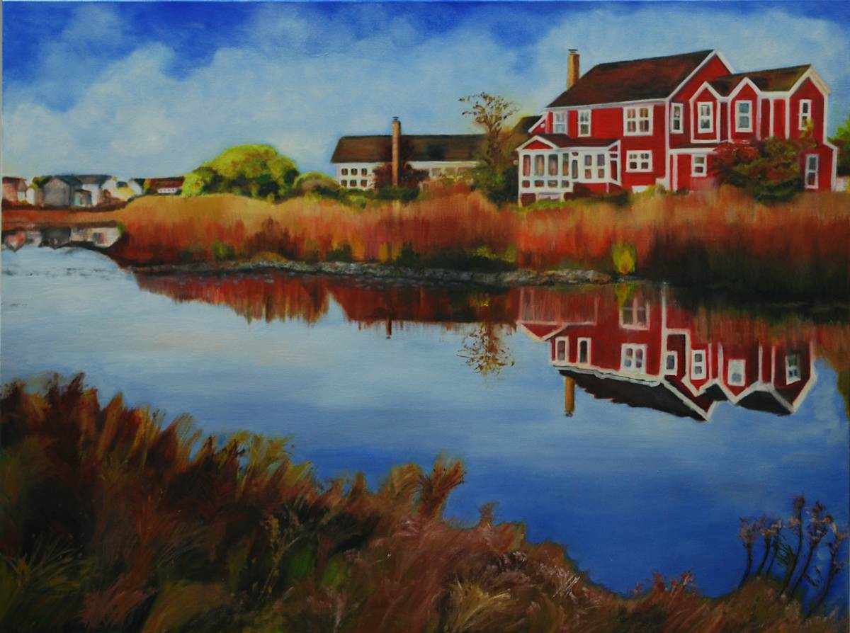 Prairie Crossing View by Leisa Shannon Corbett, Image 1.