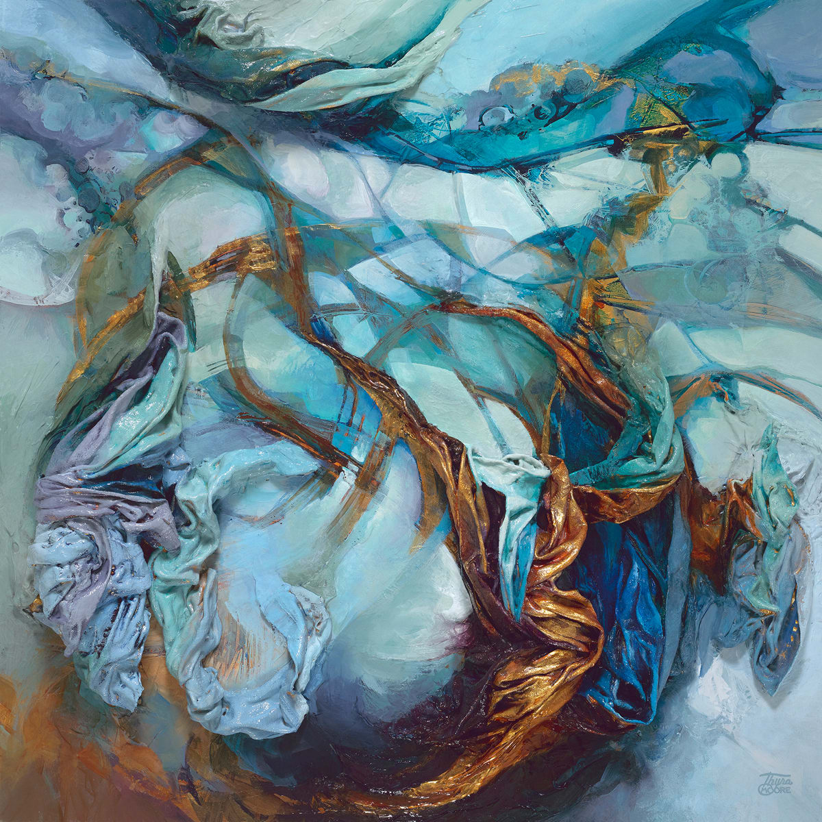 Rambling River by Thyra Moore 