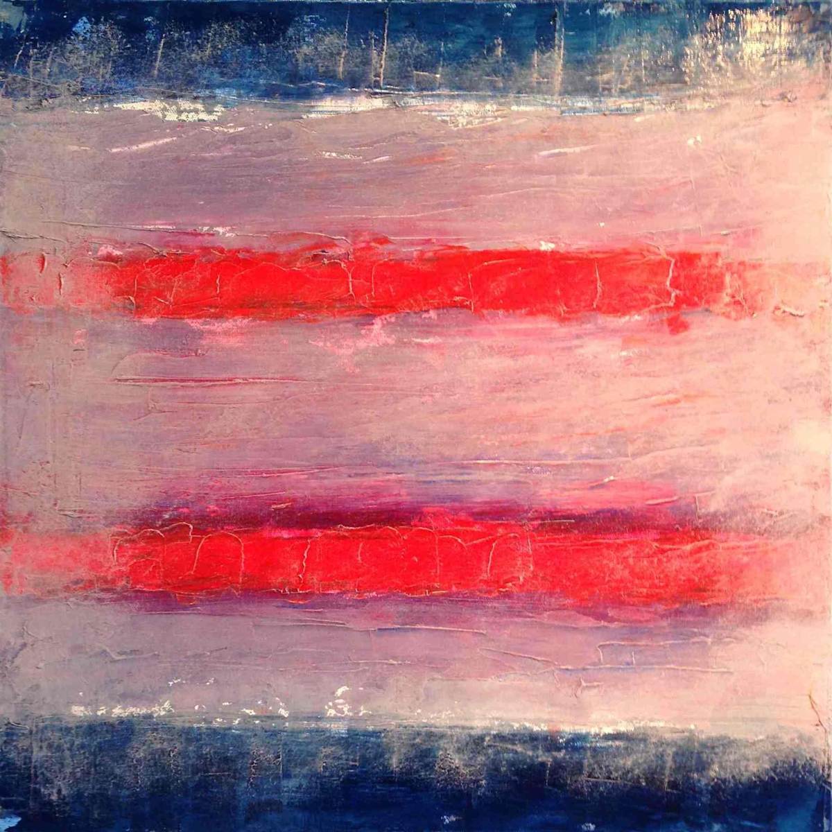 White Space-Red Lines by McCain McMurray, Image 1.