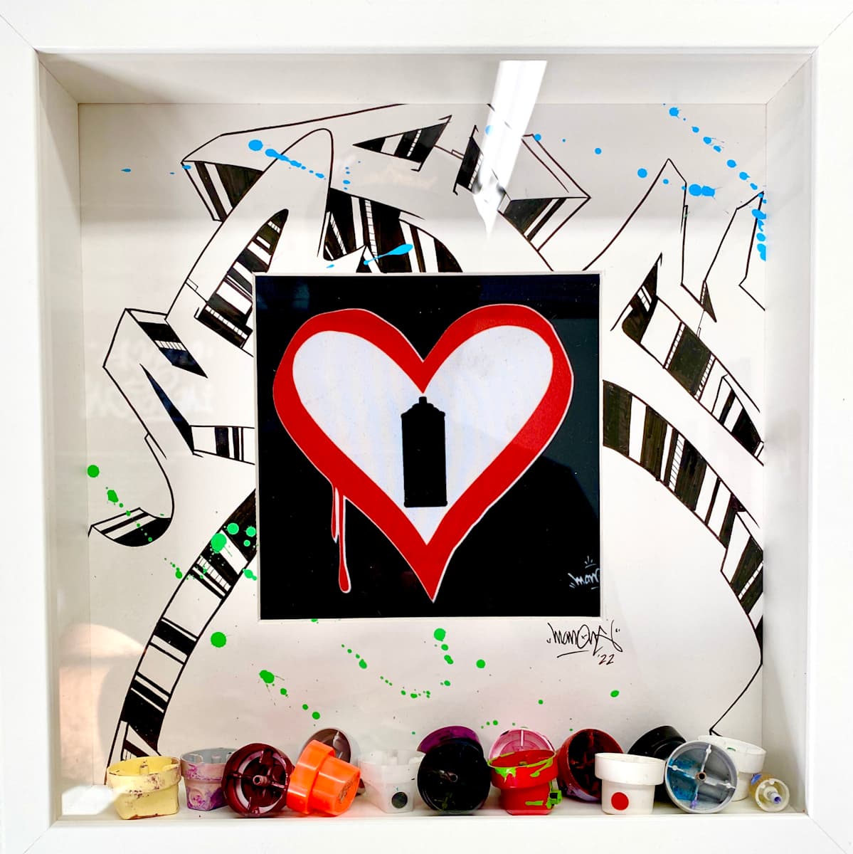 TREASURE MASK - STREET HEART CAN, Image 2.