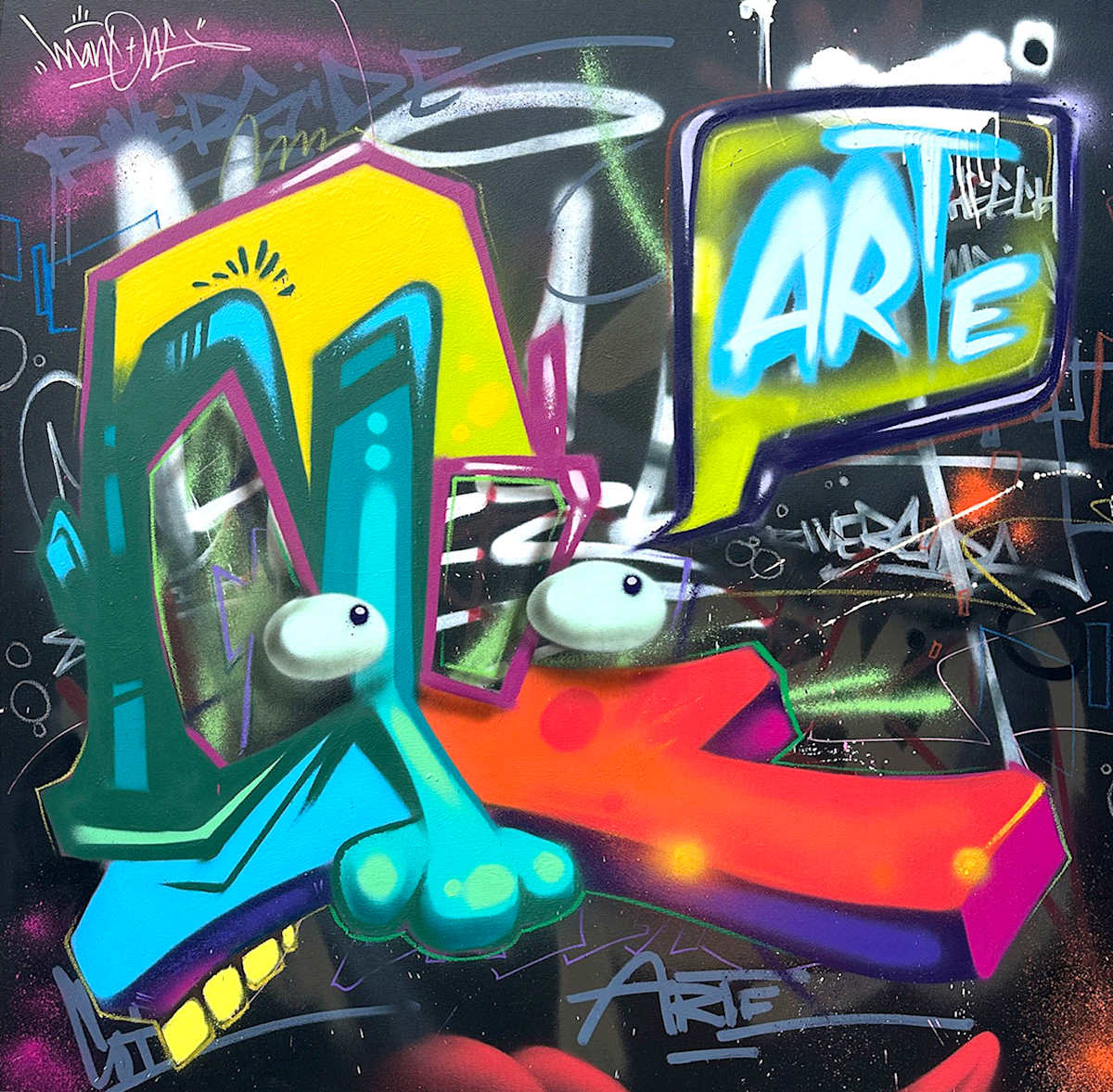 Arte Salva Vidas by Man One, Image 1.