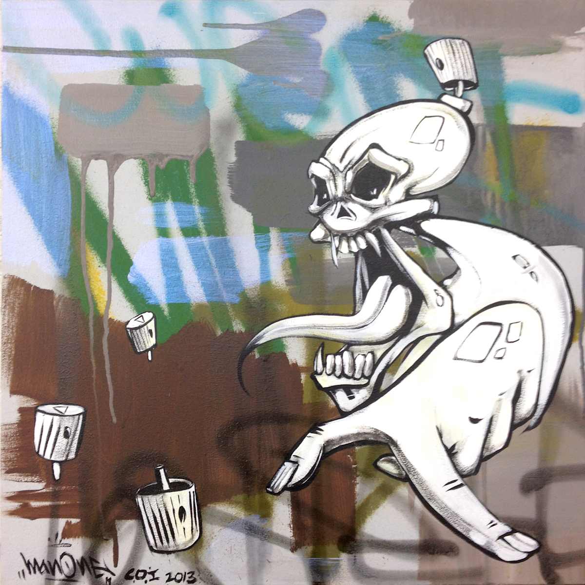 DAY OF THE DEAD CAPS, Image 1.