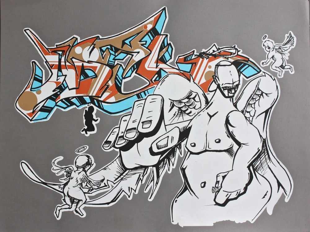 GRAFFITI SPIRITS by Man One, Image 1.