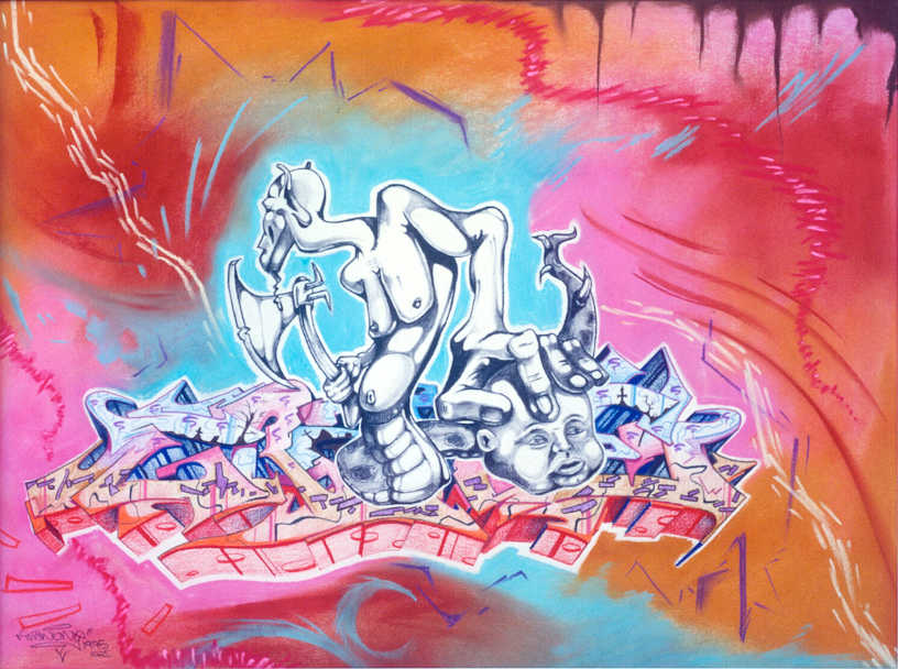 GRAVE DIGGER by Man One, Image 1.
