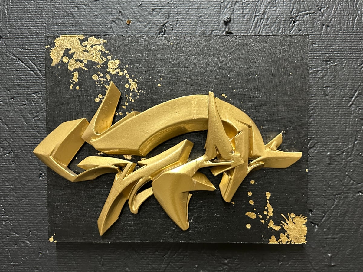 GOLD RELIEF #1 by Man One 