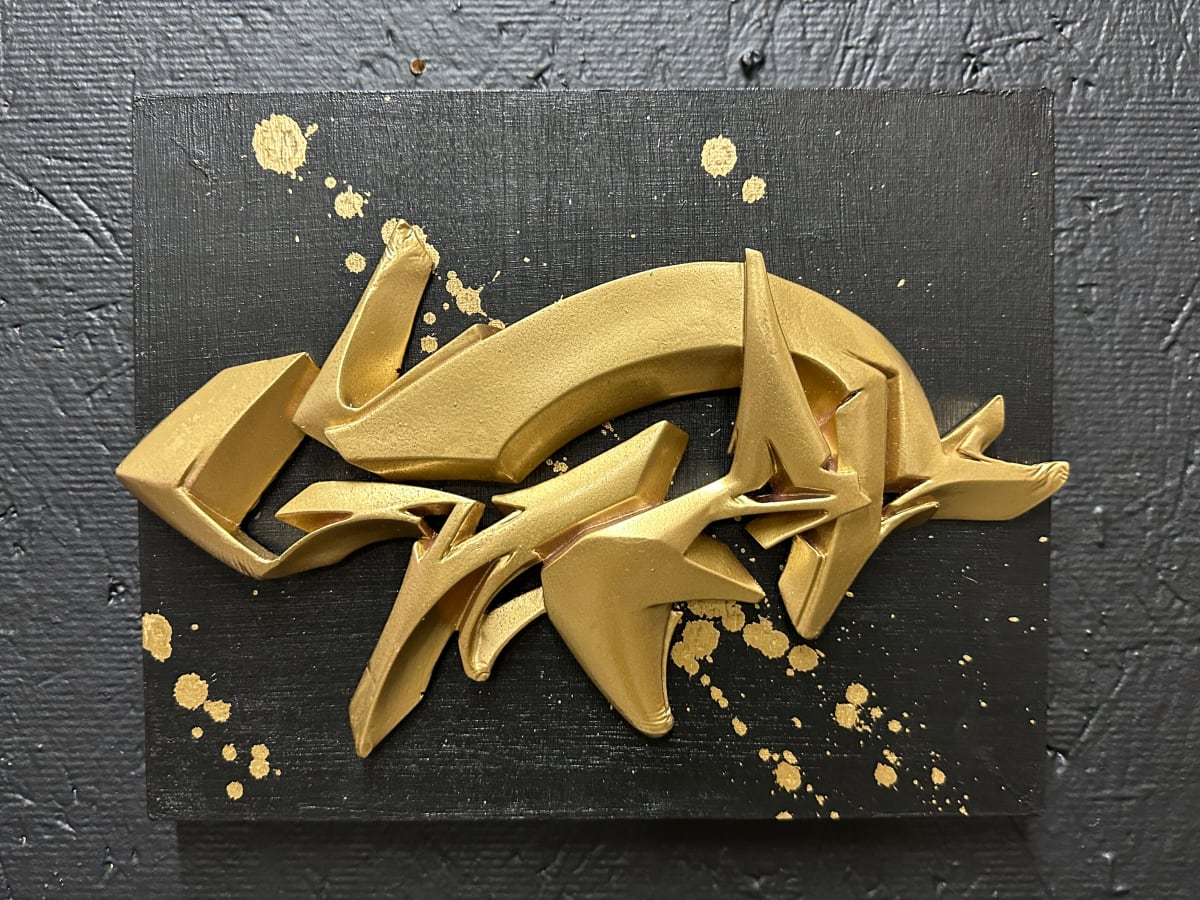 GOLD RELIEF #2 by Man One 