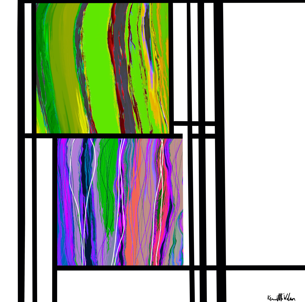 Color Building, Shuffle by Kenneth Wilan 