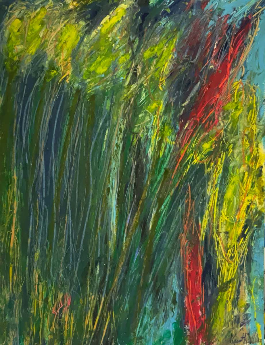 Tall Flowers by Kenneth Wilan 