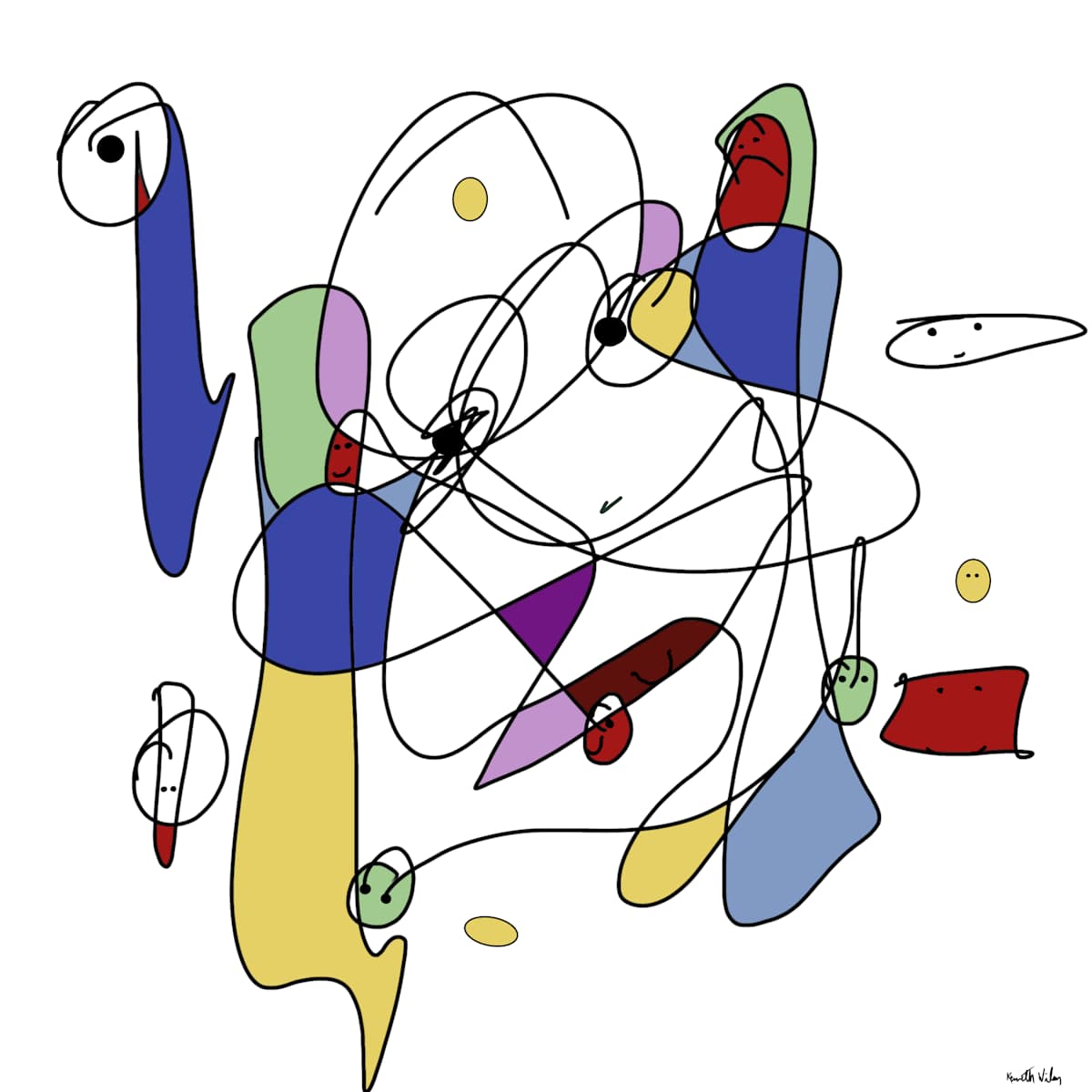 Floating Head by Kenneth Wilan, Image 2.