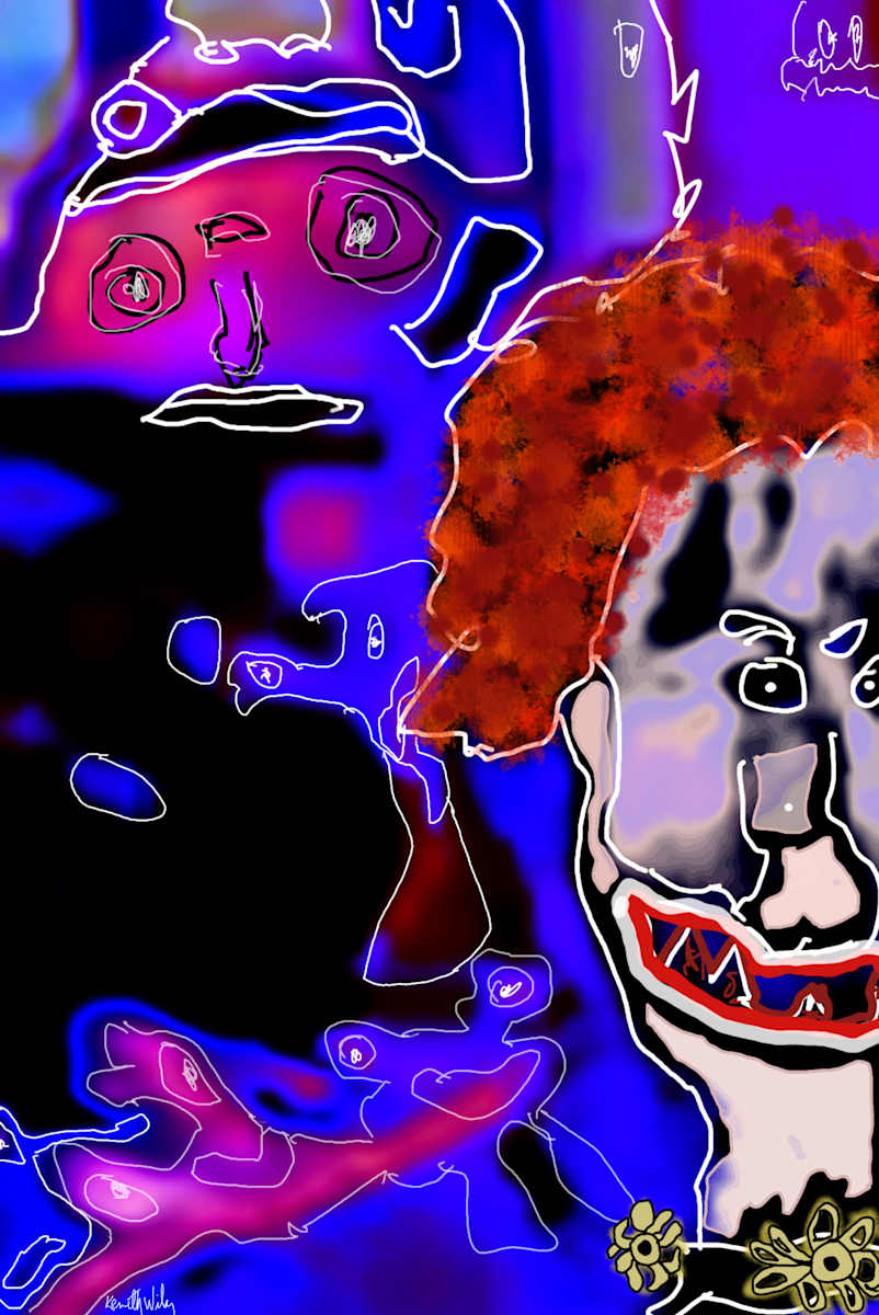 Clown Phantasia by Kenneth Wilan, Image 1.