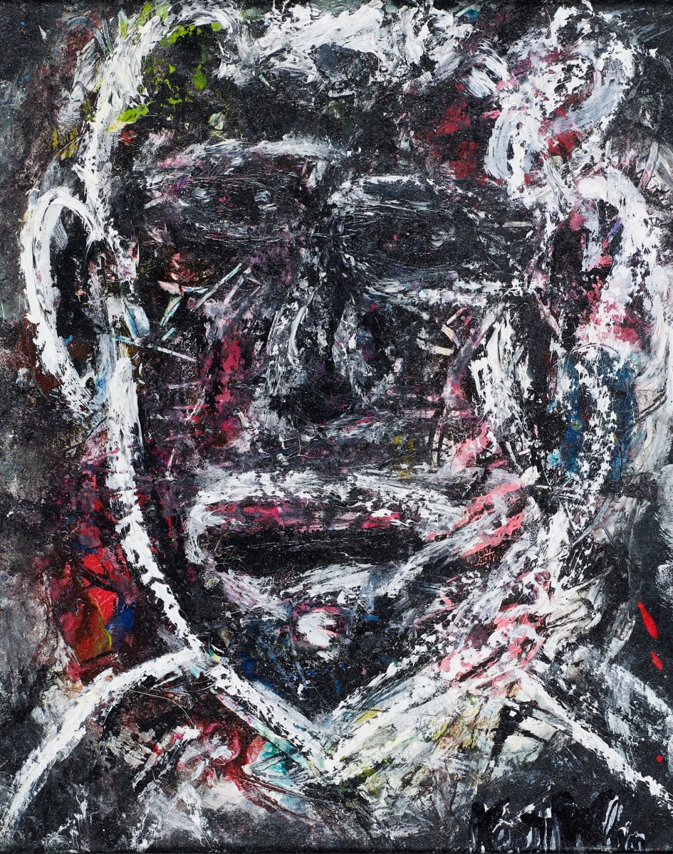 Portrait, Wavering Angst by Kenneth Wilan 