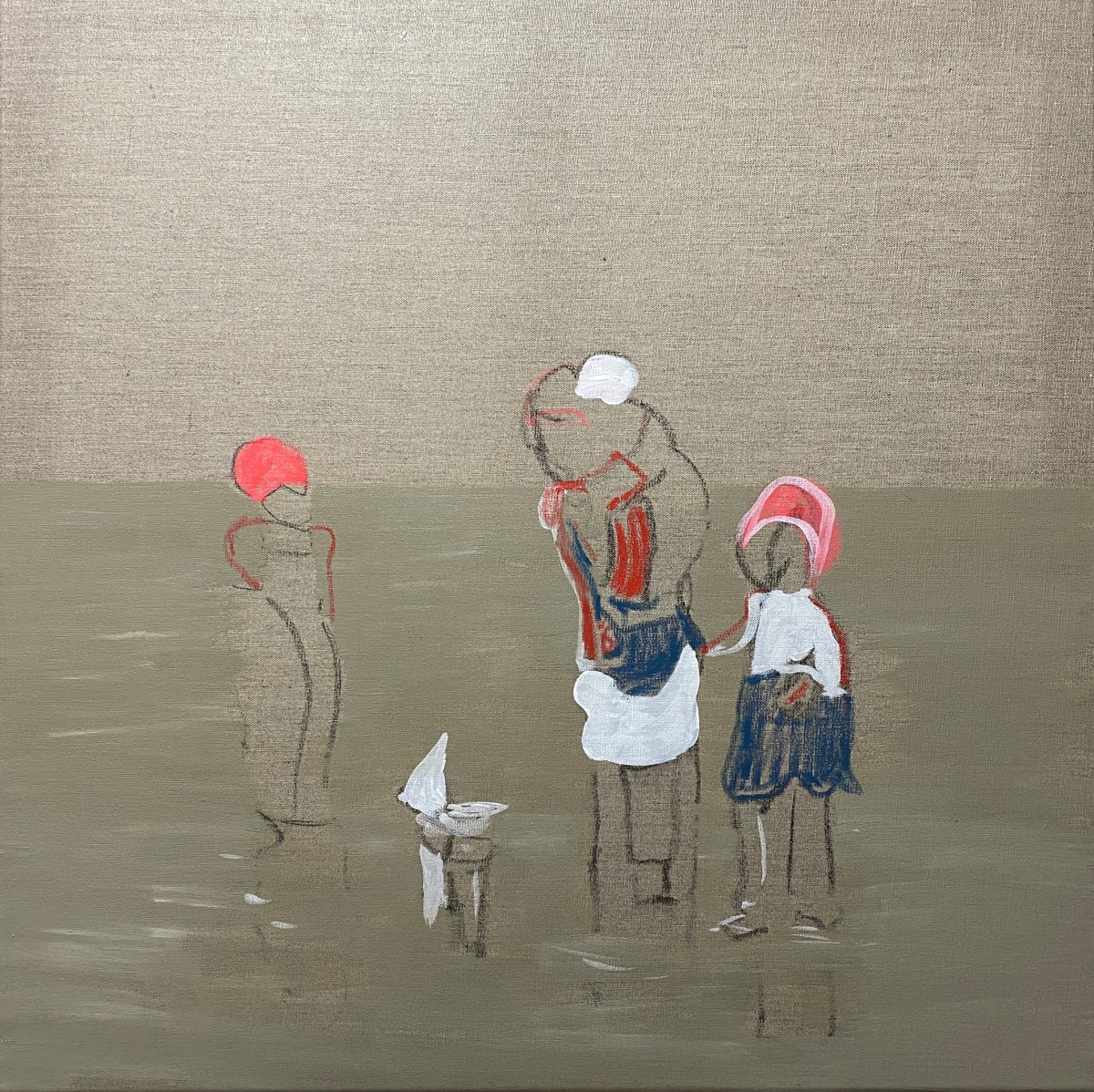 At The Beach Easy Does It by Borg de Nobel 