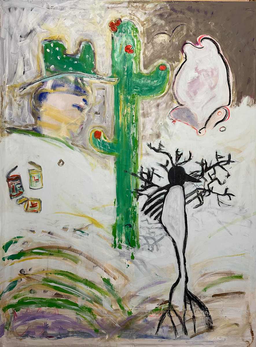 Cactus Hat & Silly Crow by Borg de Nobel, Image 1.
