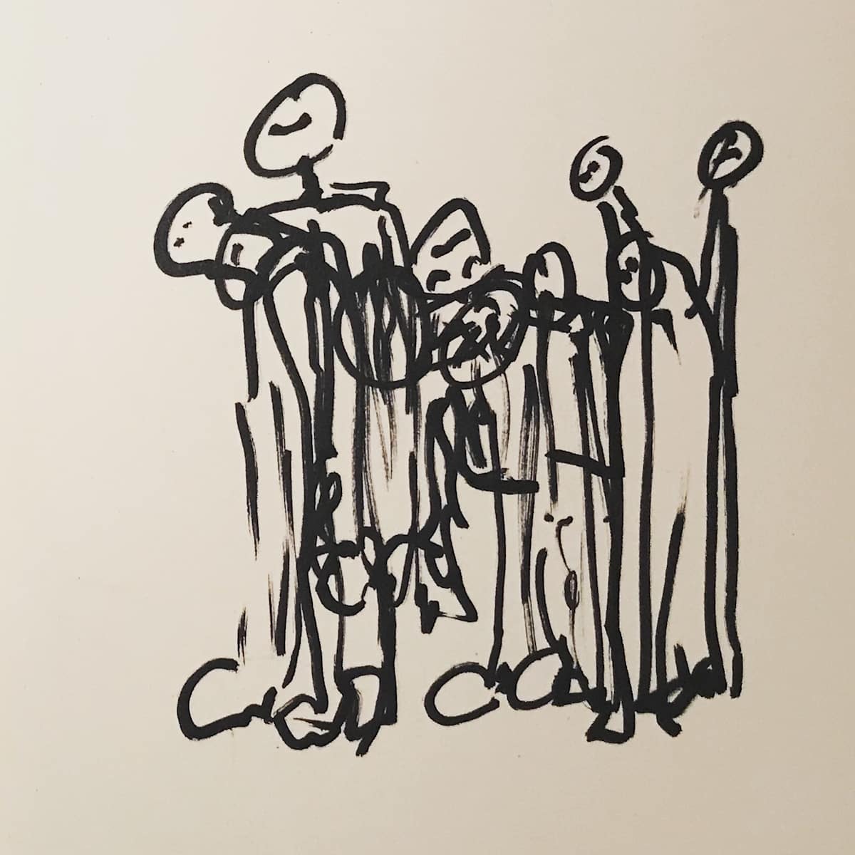 a family picture by Borg de Nobel, Image 1.