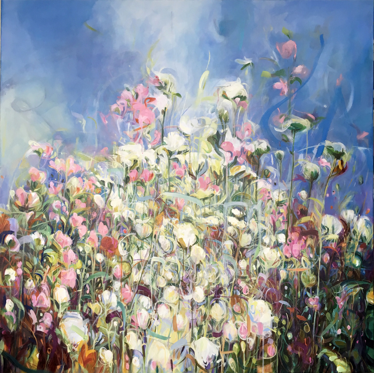 Joy's lifted voice by Erica Dornbusch 