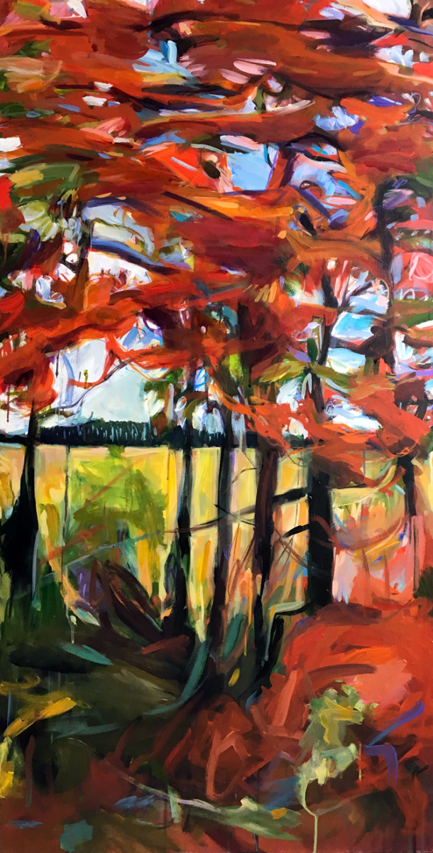 Blinking Past Bothwell, View From a Train by Erica Dornbusch 