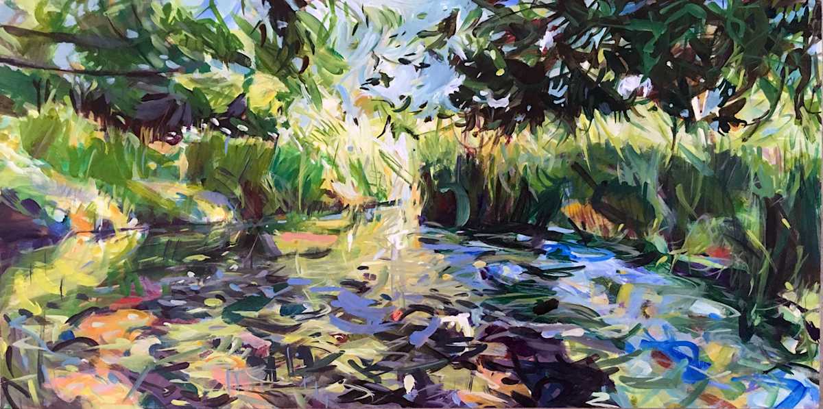 Creek Bend Study by Erica Dornbusch, Image 1.