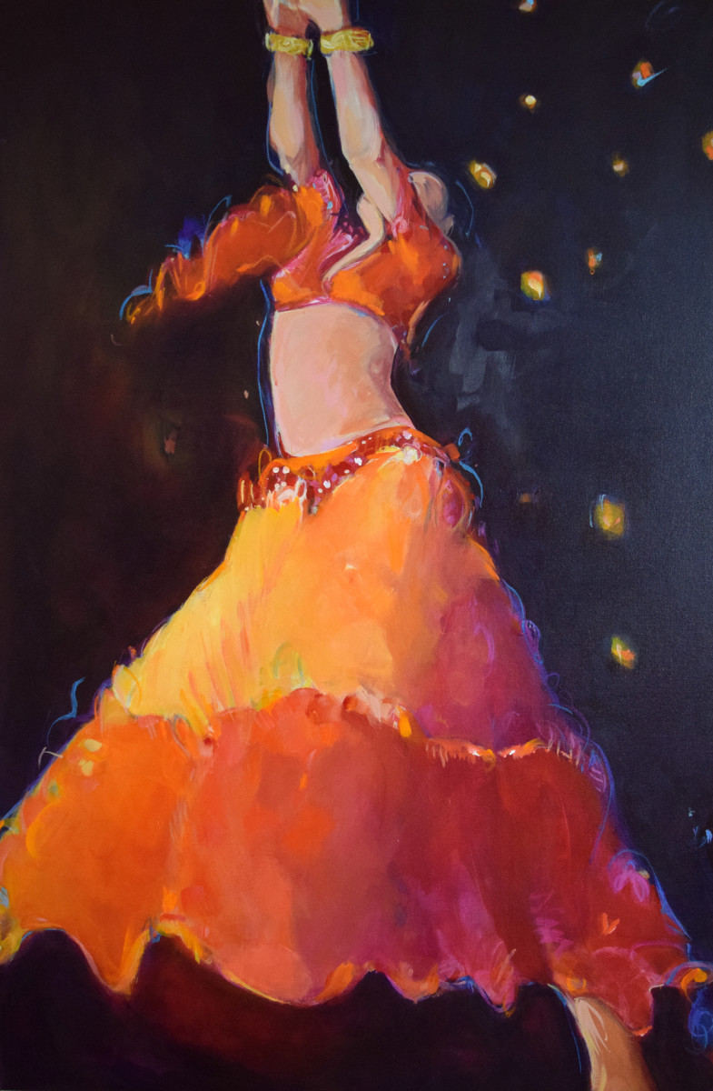 Rising Moon Dancer by Erica Dornbusch 