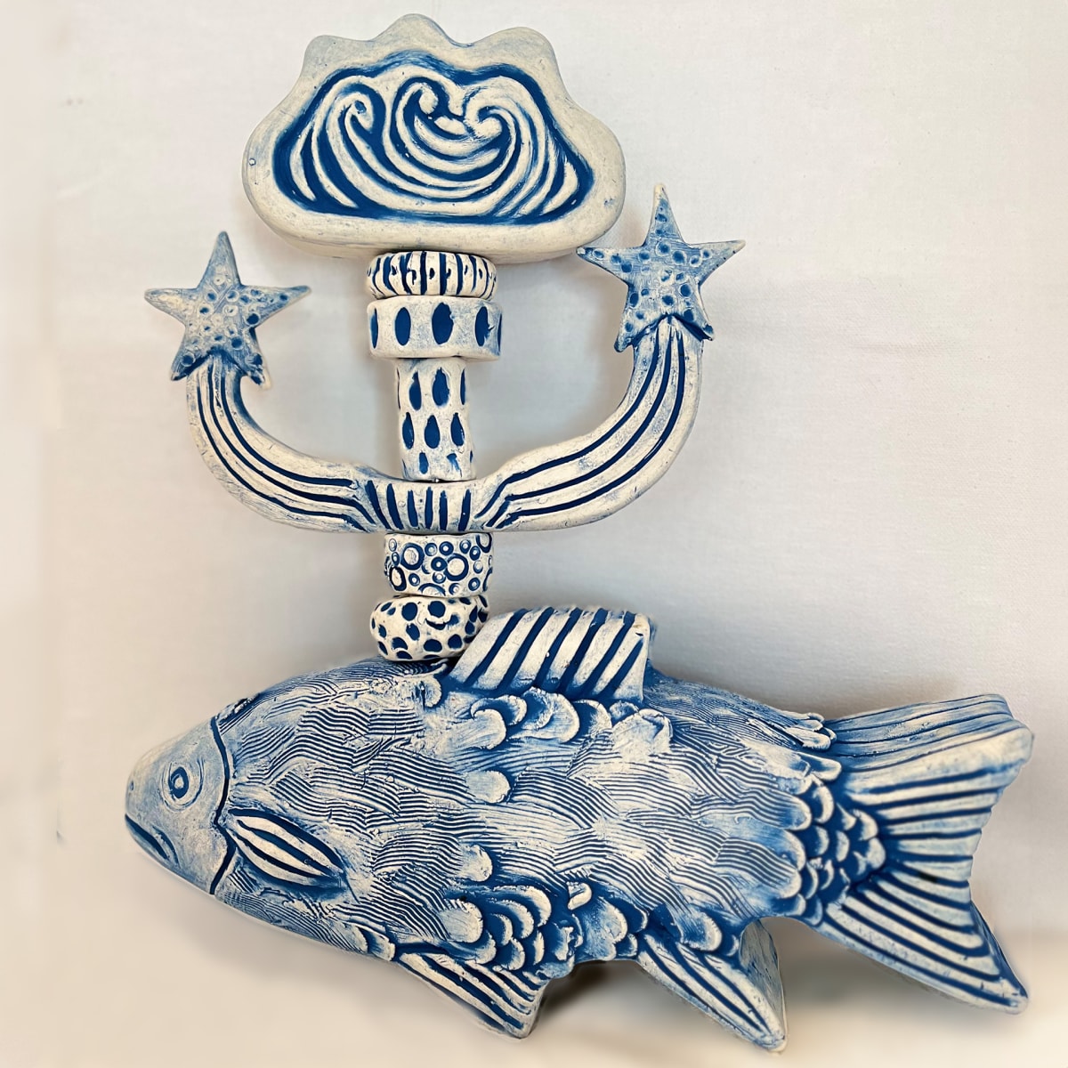 Garden Stacker - Fish by Erica Dornbusch 