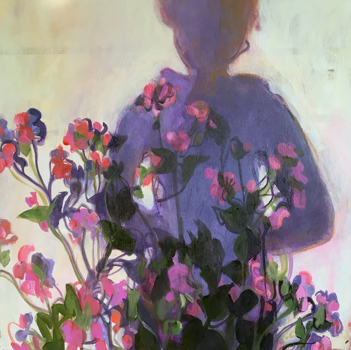 Garden Wall Tangle by Erica Dornbusch 