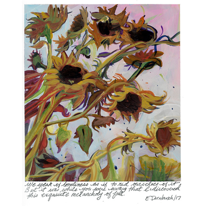 Exquisite Blessing in Loneliness by Erica Dornbusch 