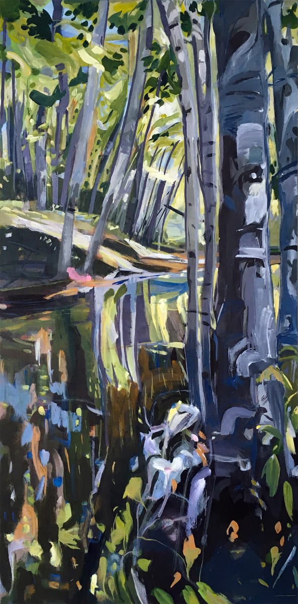Shivering Birch Light, Image 1.