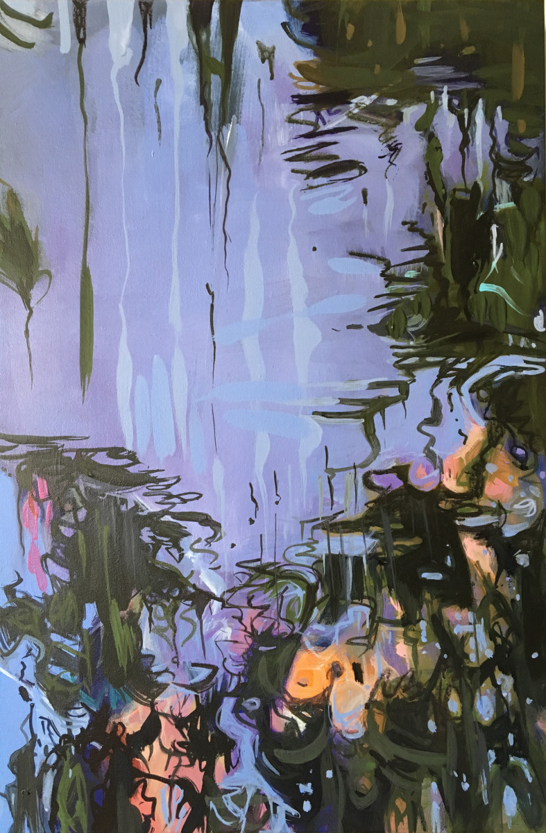 Shoreline Discourse at Big Bald Lake by Erica Dornbusch 