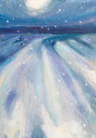 Night Ski by Erica Dornbusch 