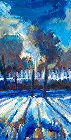 Thames Park, Late Winter Light by Erica Dornbusch 