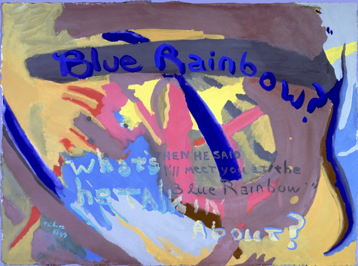 Blue Rainbow by Jonathan Phillips 