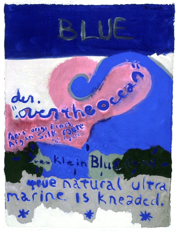 Ultramarine Poem by Jonathan Phillips 