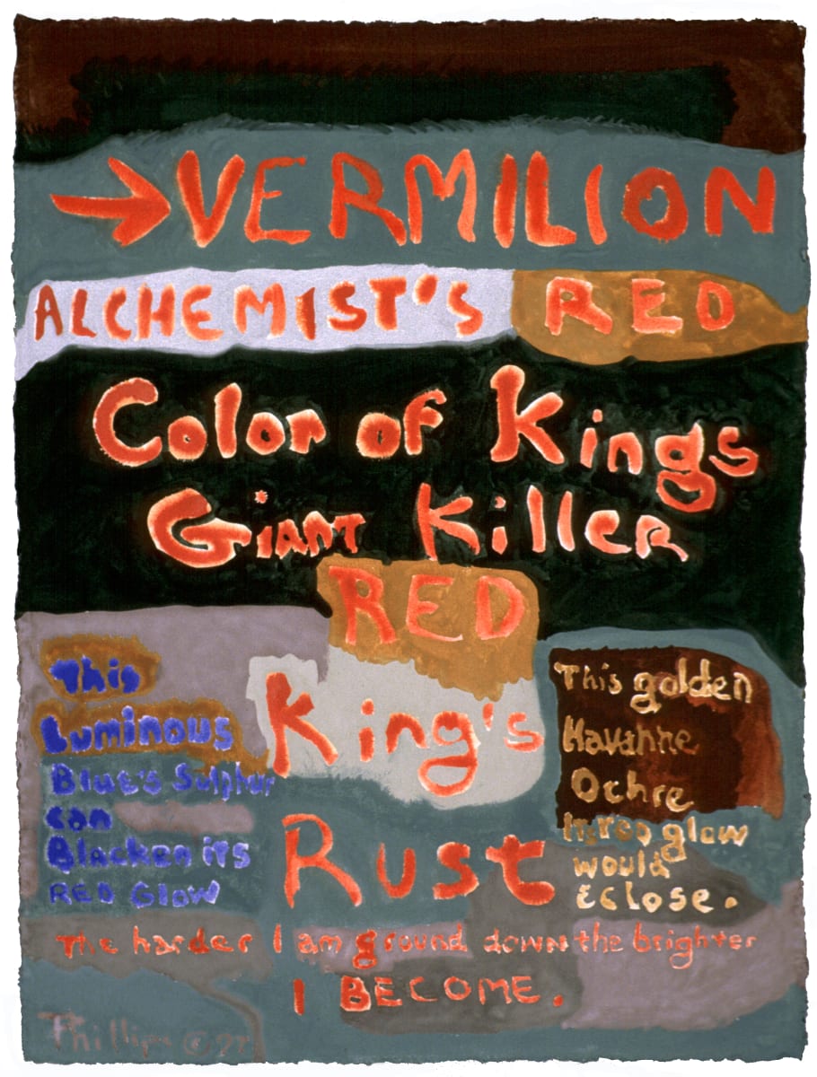 Vermilion Poem by Jonathan Phillips 