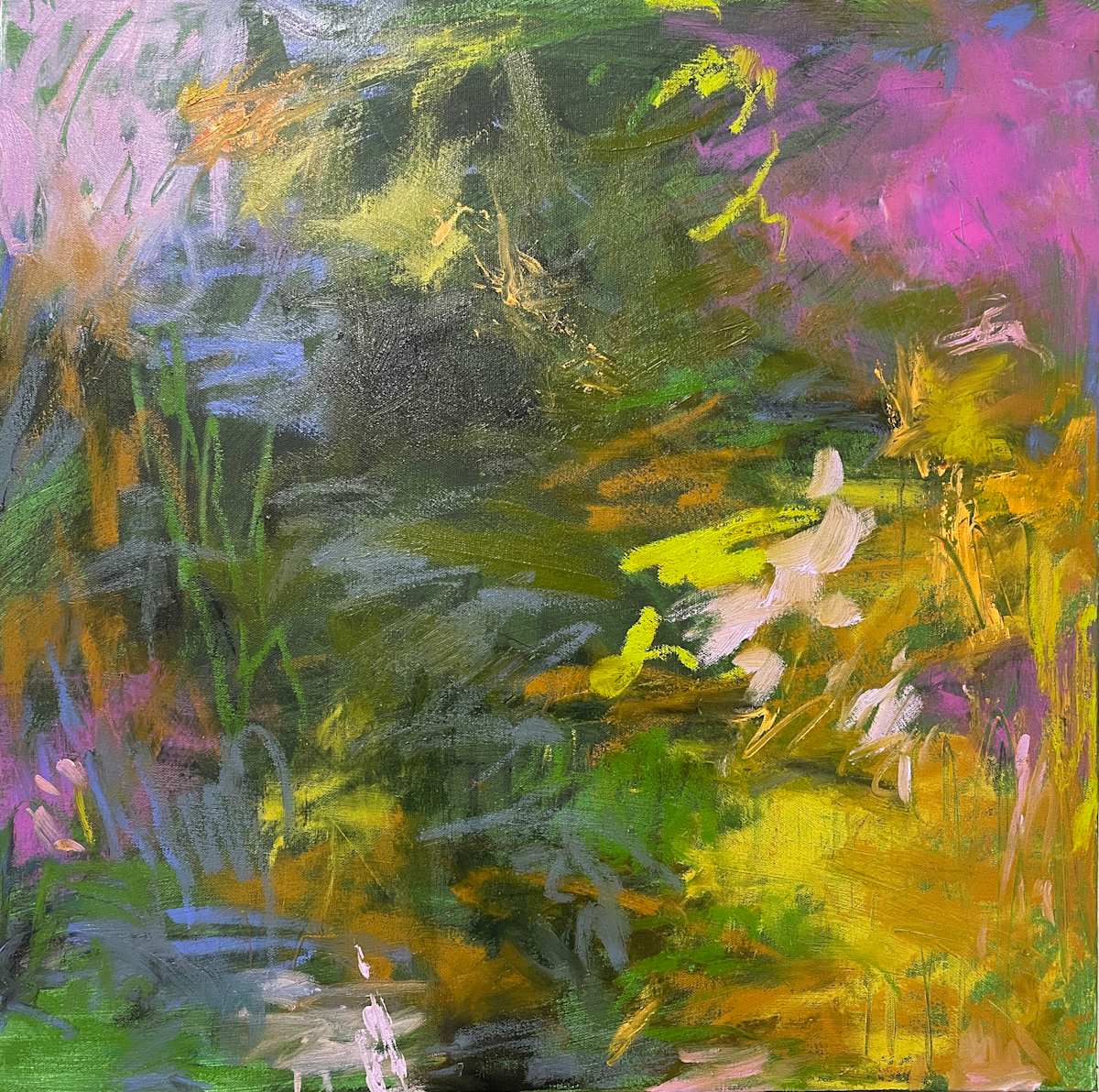 Bohemian Garden Series:  Lush Growth by Debora L. Stewart 